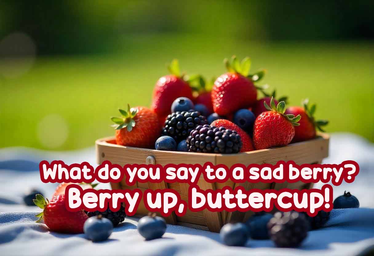 A colorful berry basket overflowing with different berries, highlighting their diversity and vibrancy.