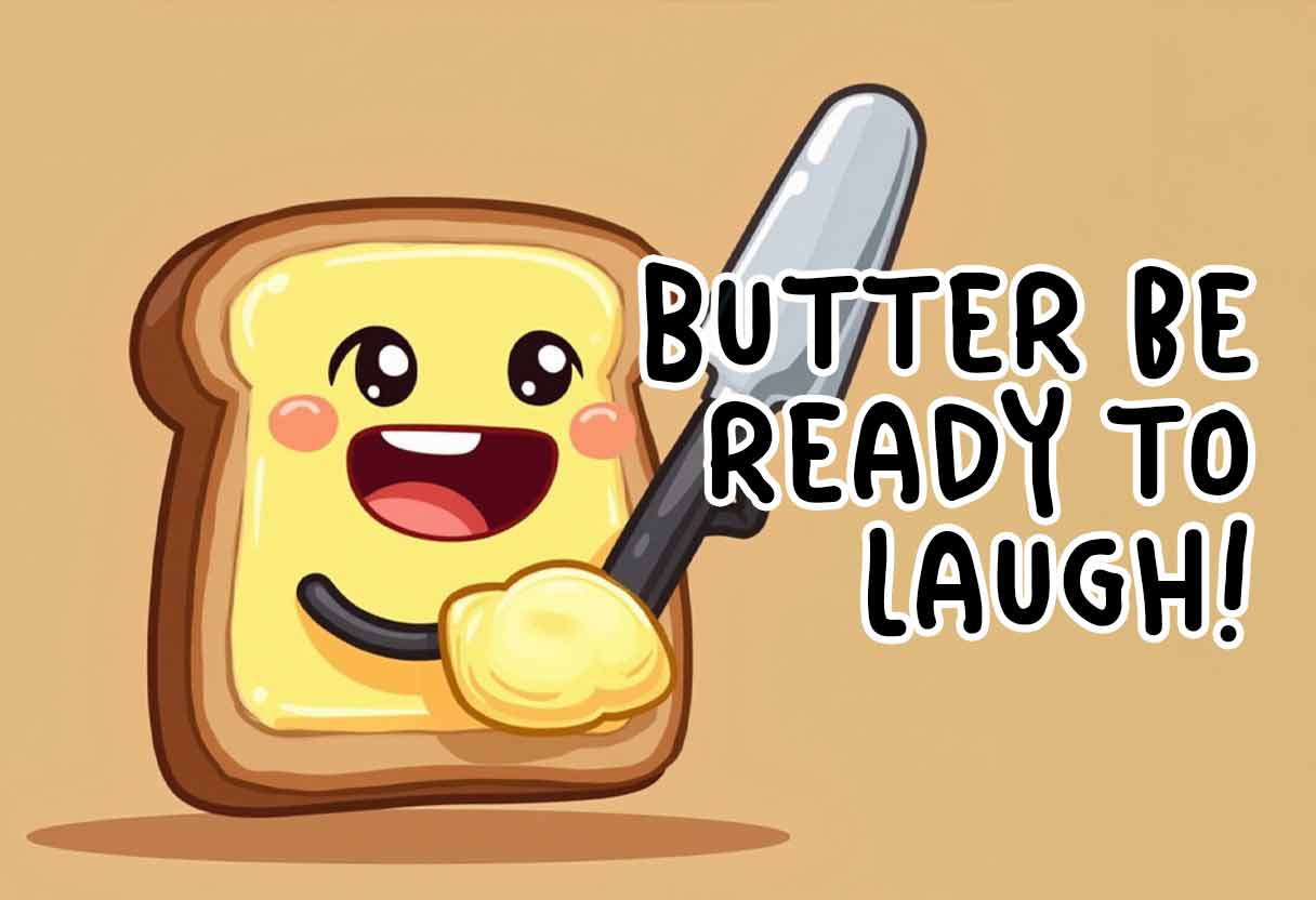 Butter be ready to laugh!