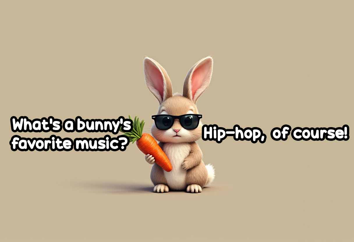A cute bunny wearing sunglasses and holding a carrot.