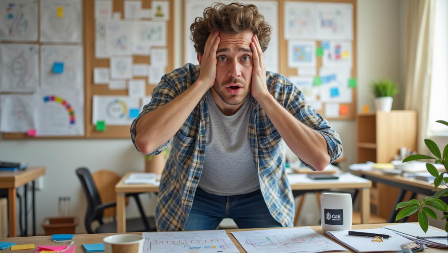 "Startup Struggles" For anyone who’s pivoted so hard they dislocated their brand