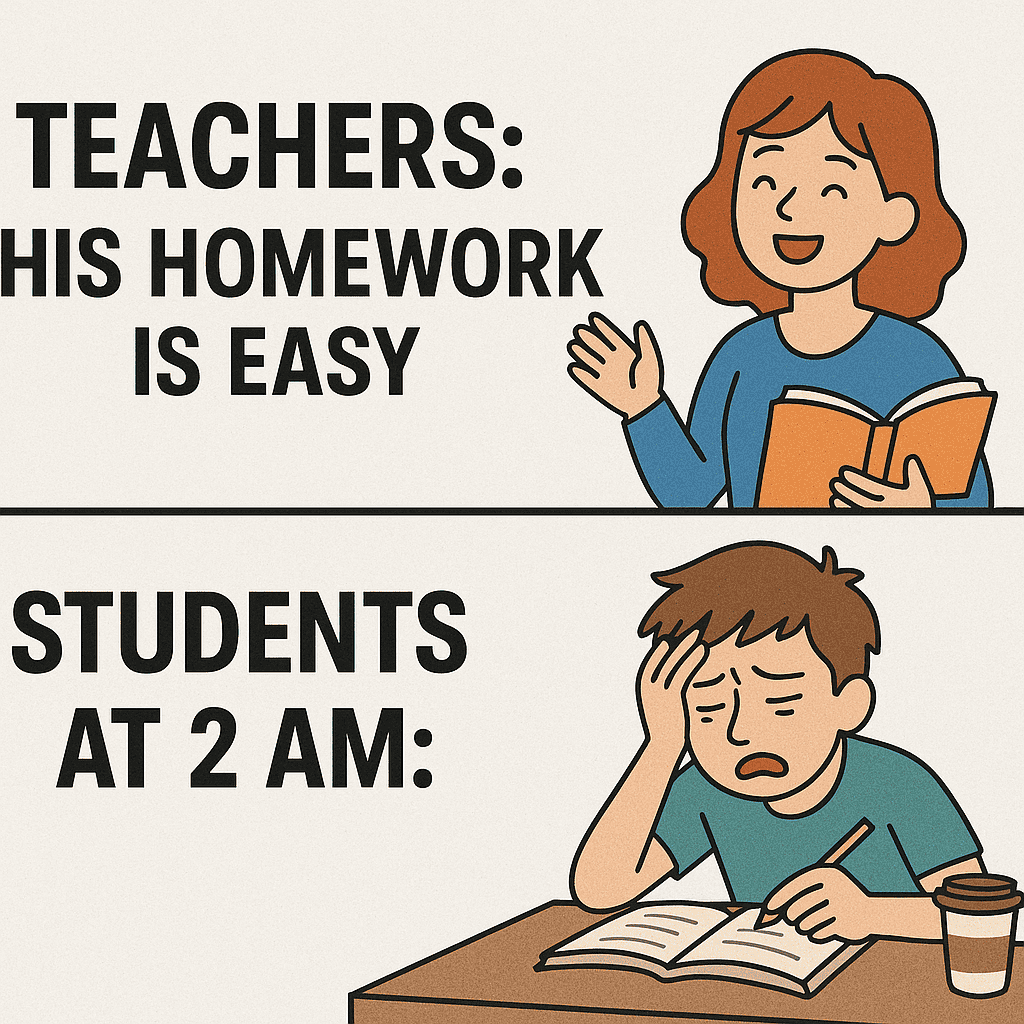 funny jokes for teens about school and homework - relatable student humor