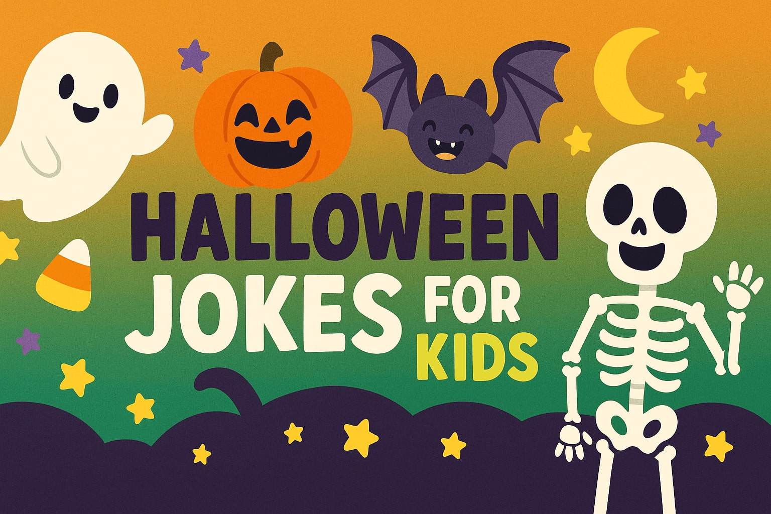 halloween jokes for kids that are funny and not scary - spooky season humor