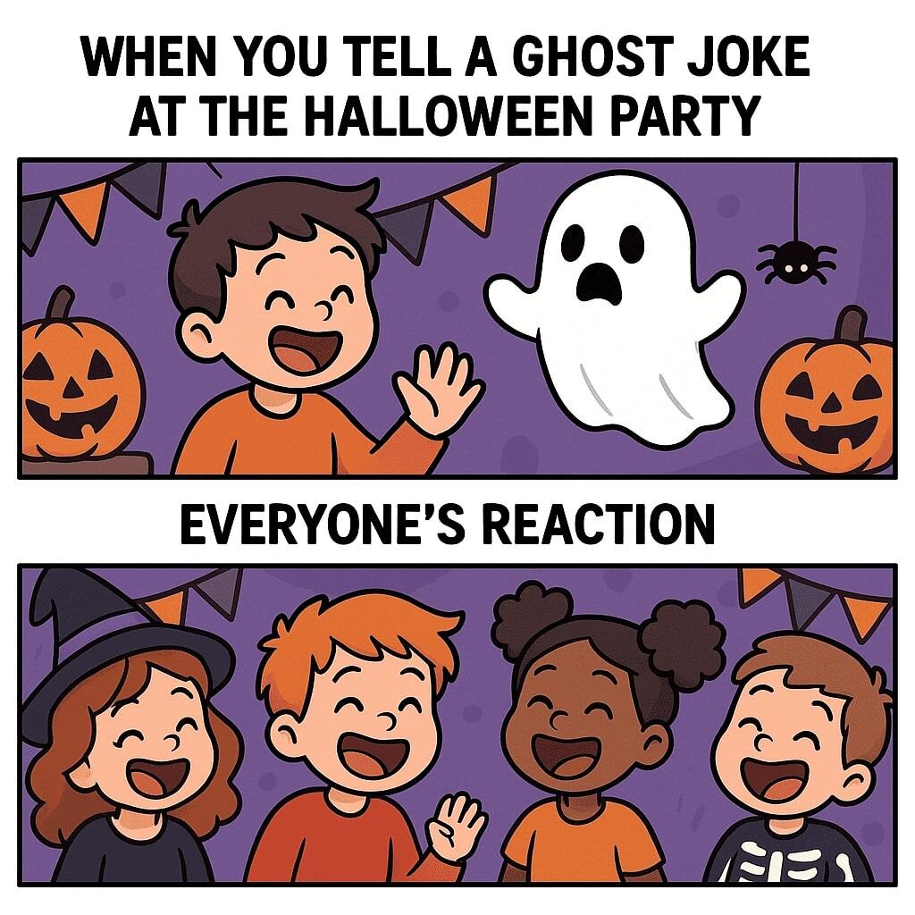 funny halloween jokes for kids about ghosts and spooky humor